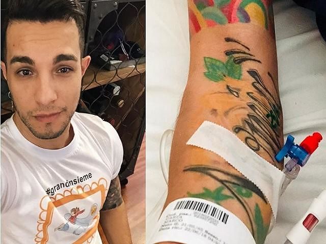 Marco Carta ricoverato in ospedale tranquillizza i fan: “Tornerò presto, sono il vostro leone”