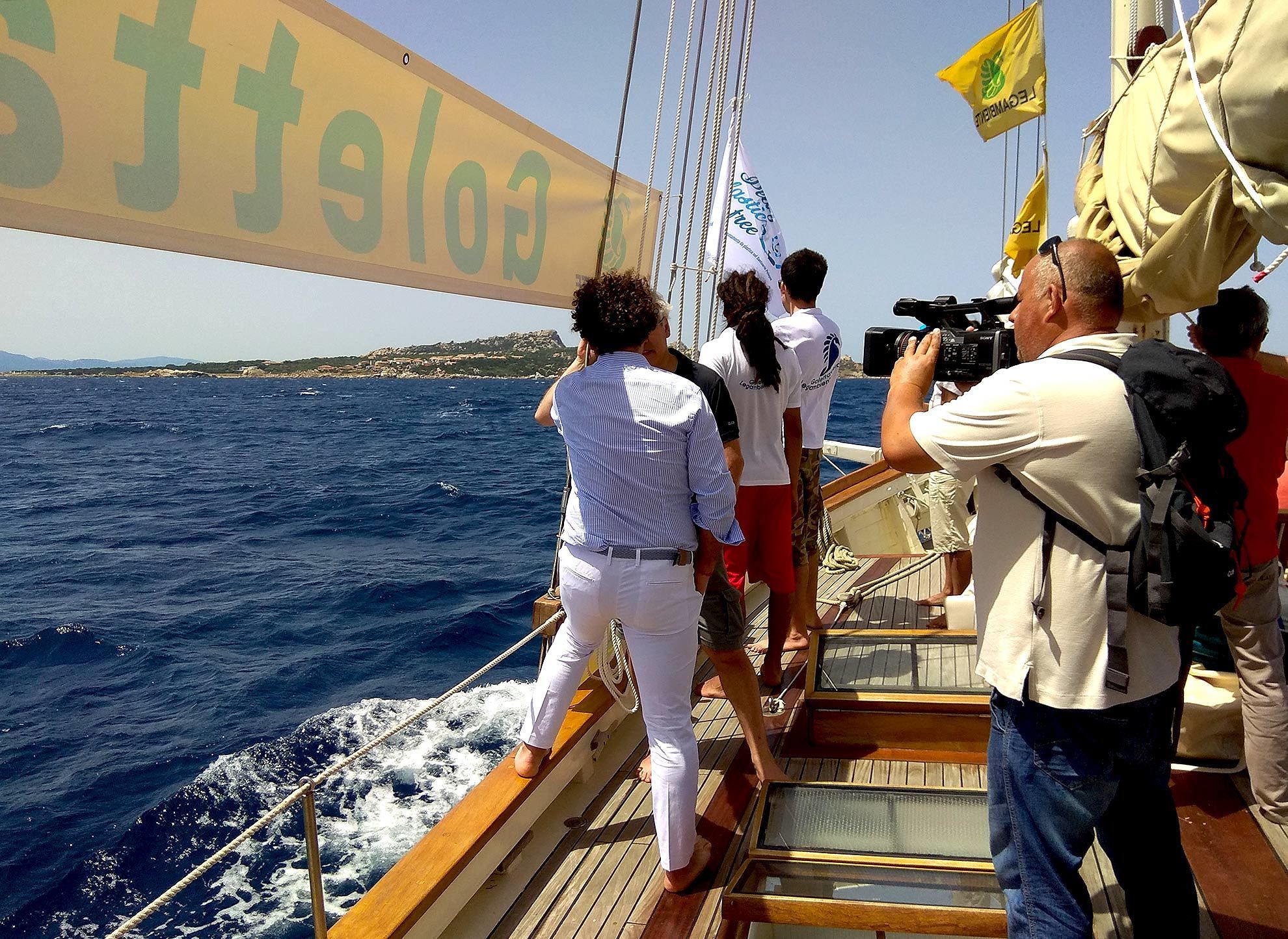 La Goletta Verde saluta l’istituzione dell’Area Marina Protetta di Capo Testa – Punta Falcone