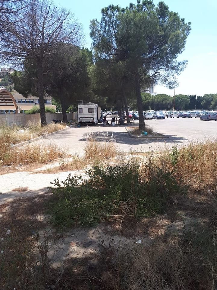“Parcheggio abusivo dei Rom al Brotzu, chiediamo al Comune di sgomberare l’area”