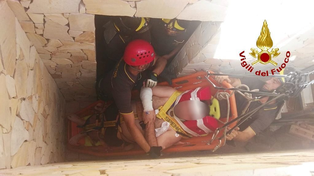 Malore a Quartu, un uomo soccorso dai vigili del fuoco