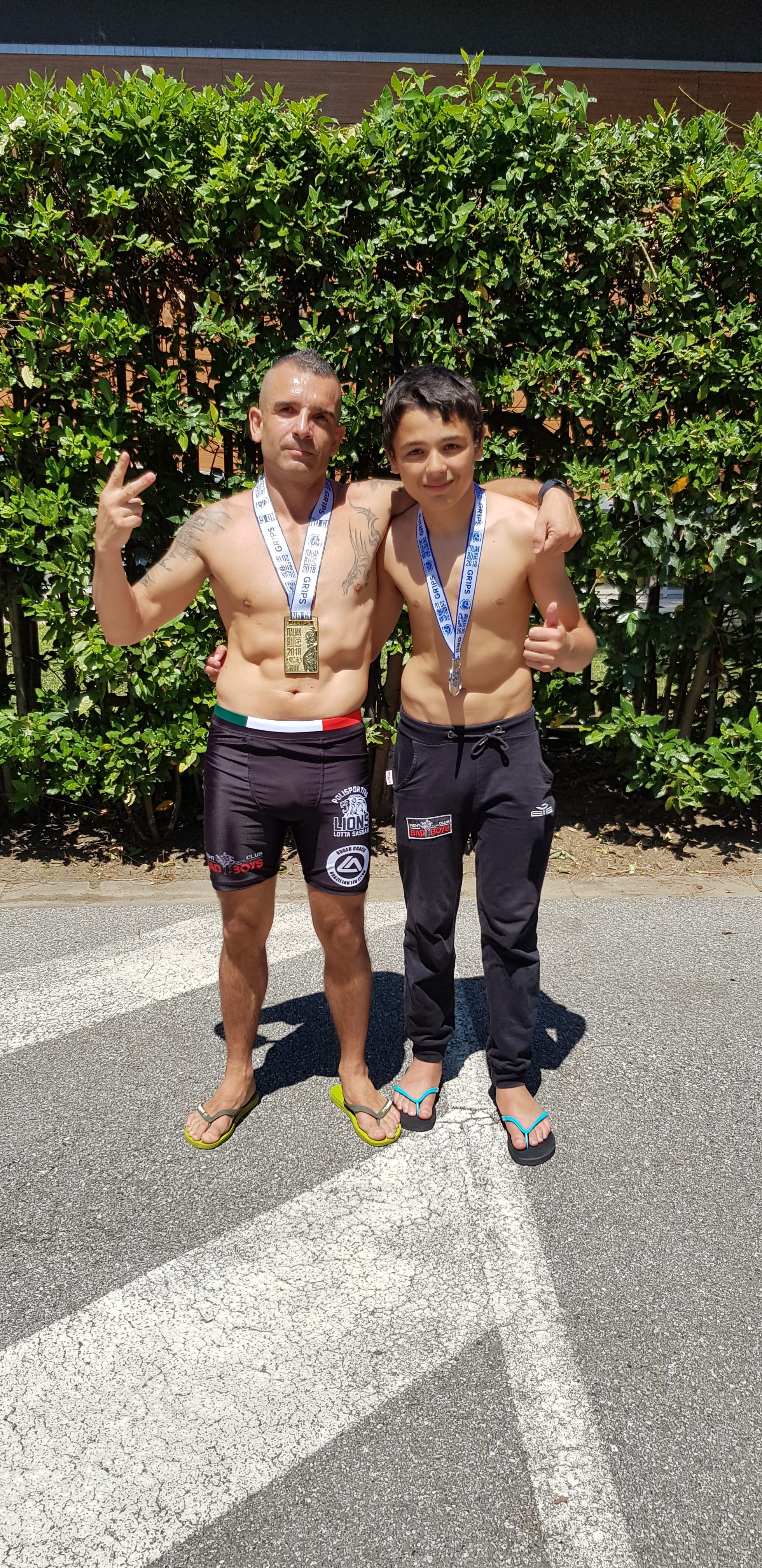 Stagione d’oro per Mereu della Bad Boys Sassari nel Jiu Jistsu