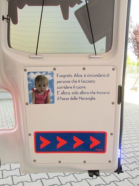 Un’ambulanza pediatrica nel nome di Alice, la bimba sarda scomparsa per la leucemia