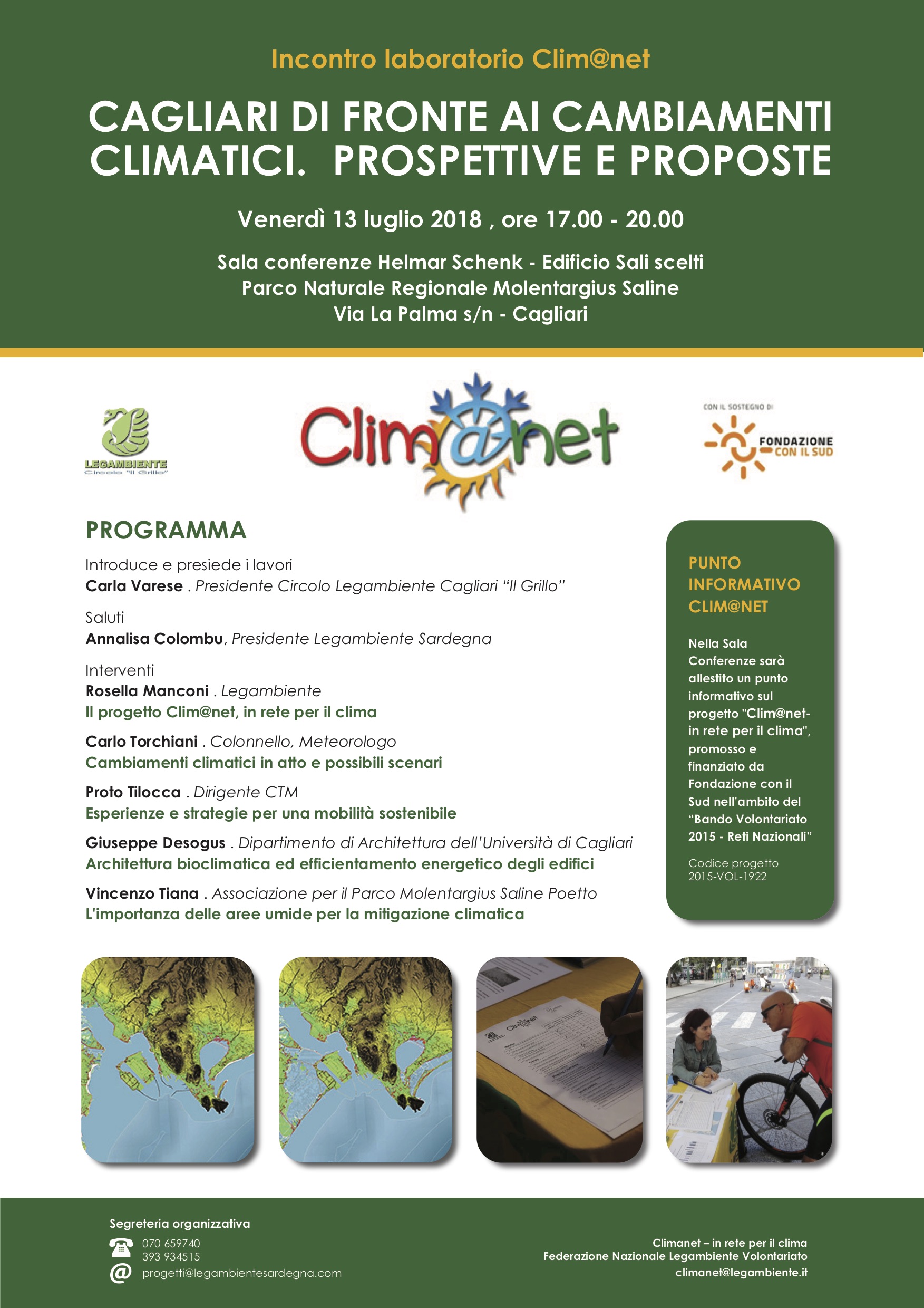 Cagliari di fronte ai cambiamenti climatici: prospettive e proposte