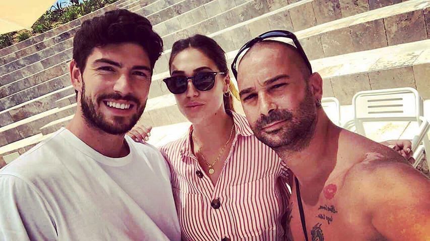 Cecilia Rodriguez e Ignazio Moser scelgono il bellissimo mare di Capo Boi per le loro vacanze