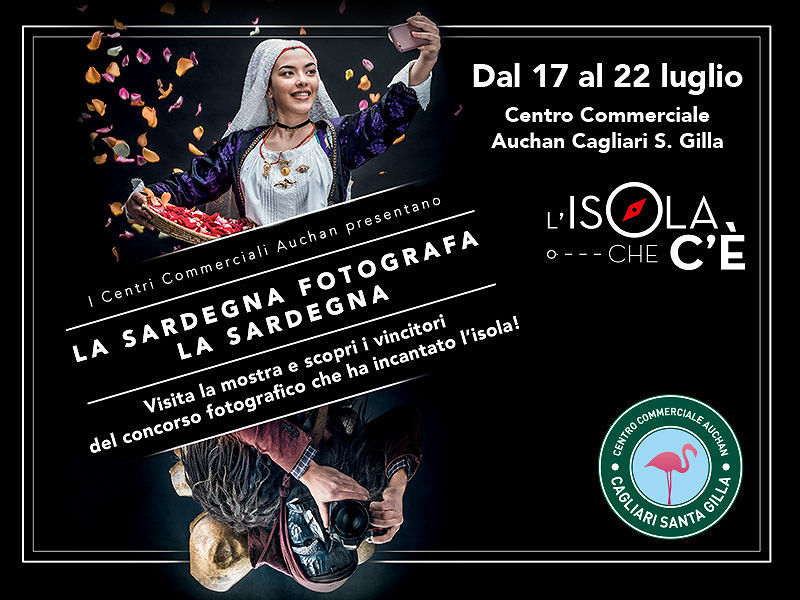 Al Centro Commerciale Auchan Cagliari Santa Gilla “L’Isola che c’è” in mostra