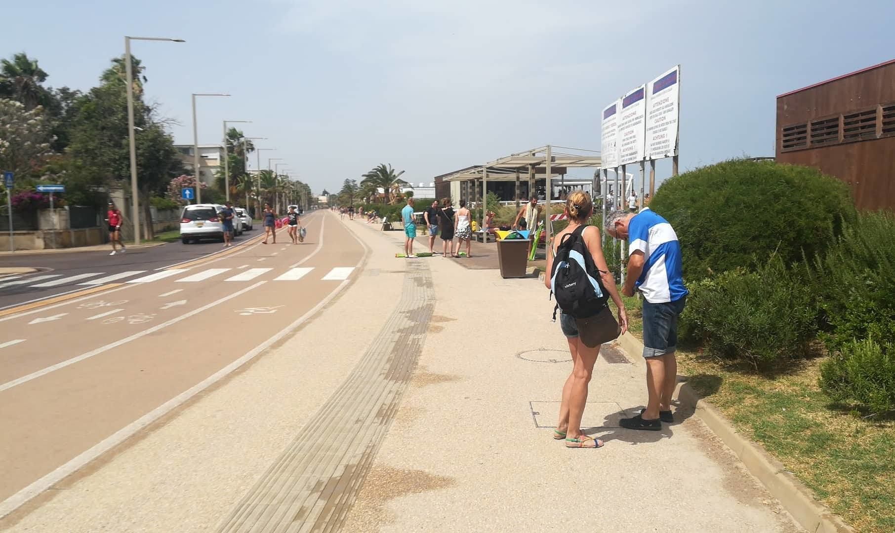 Temporali e tuoni su Cagliari, la grande fuga dal Poetto: “Alla faccia dell’estate”