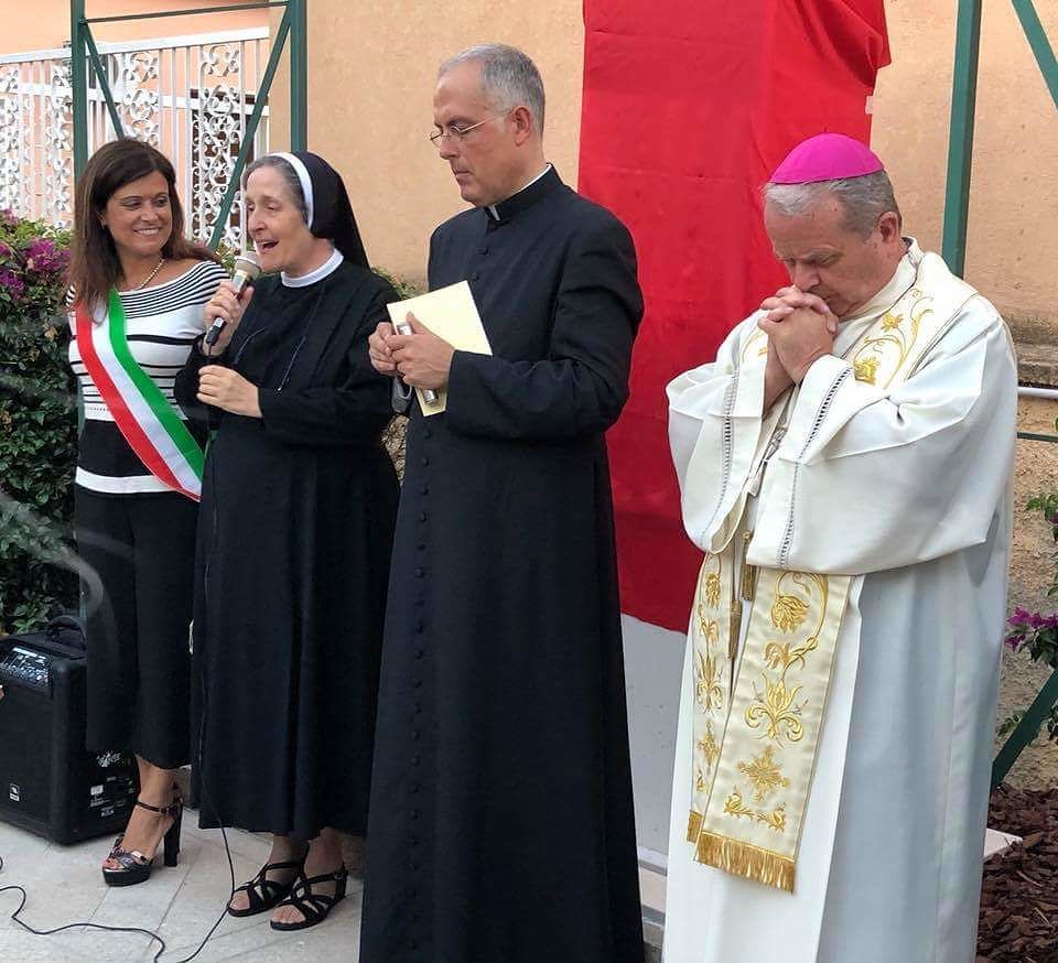 Pula, inaugurato il parco “Ancelle della Sacra Famiglia”