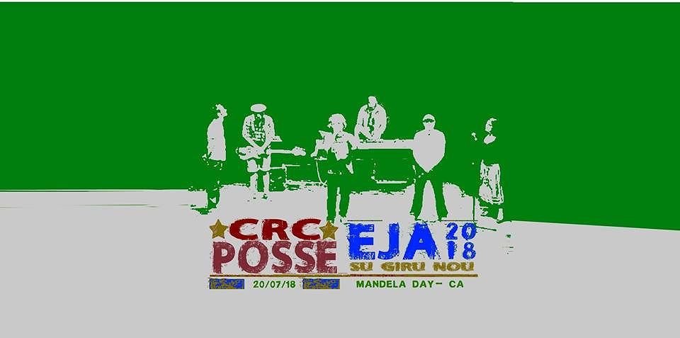 Cagliari, Crc Posse in concerto al Mandela Day: prima serata live del nuovo singolo Eja