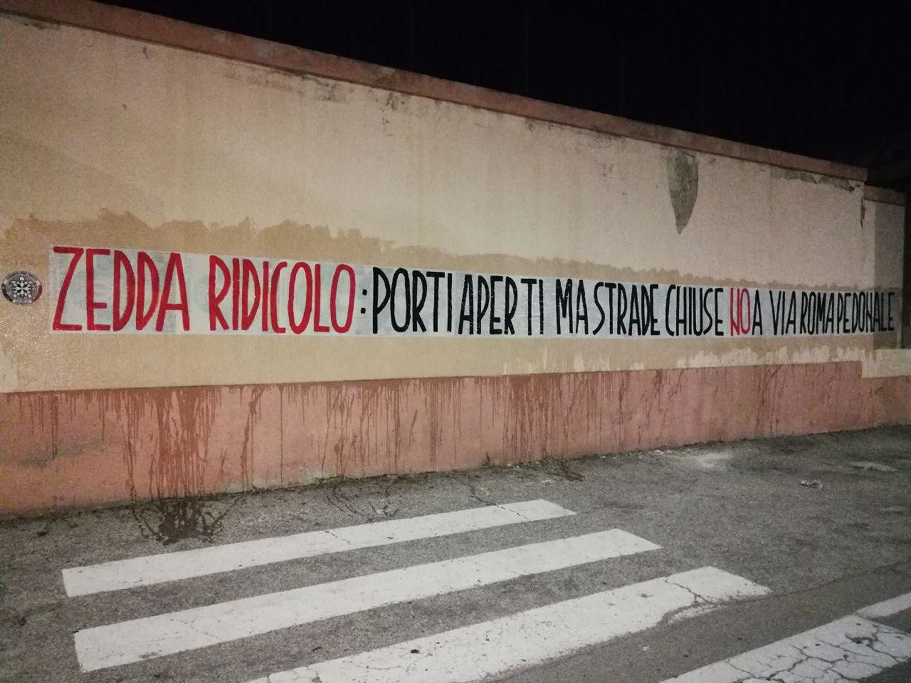 Cagliari, “Zedda ridicolo: porti aperti e strade chiuse? No a via Roma pedonale”