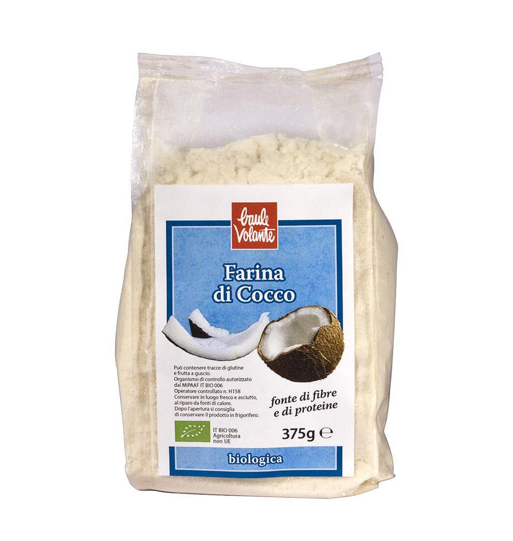 Frammenti metallici, Ministero della Salute richiama la farina di cocco Baule Volante