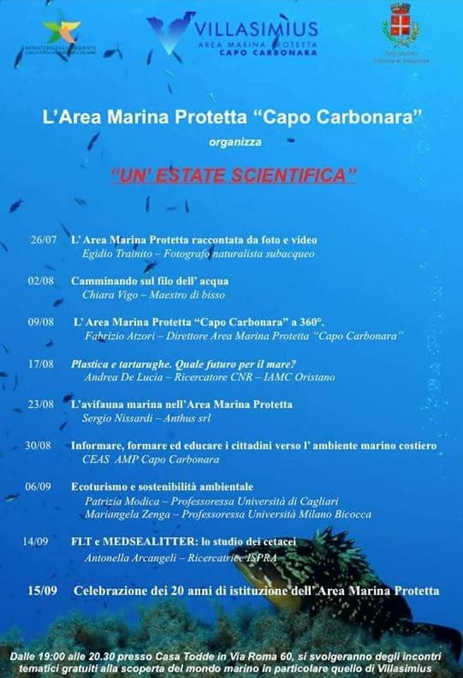 A Villasimius l’estate è scientifica: il mondo marino sommerso si scopre in vacanza