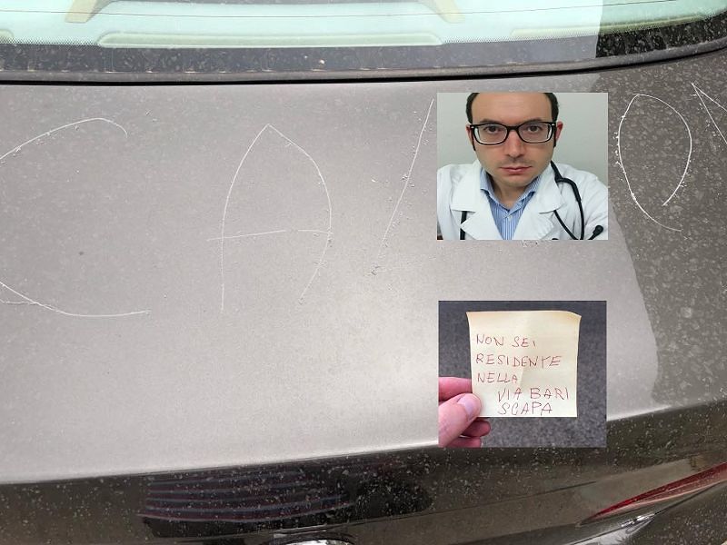 Choc a Sestu: “Messaggi in stile mafioso sulla mia auto, qualcuno vuole farmi del male”