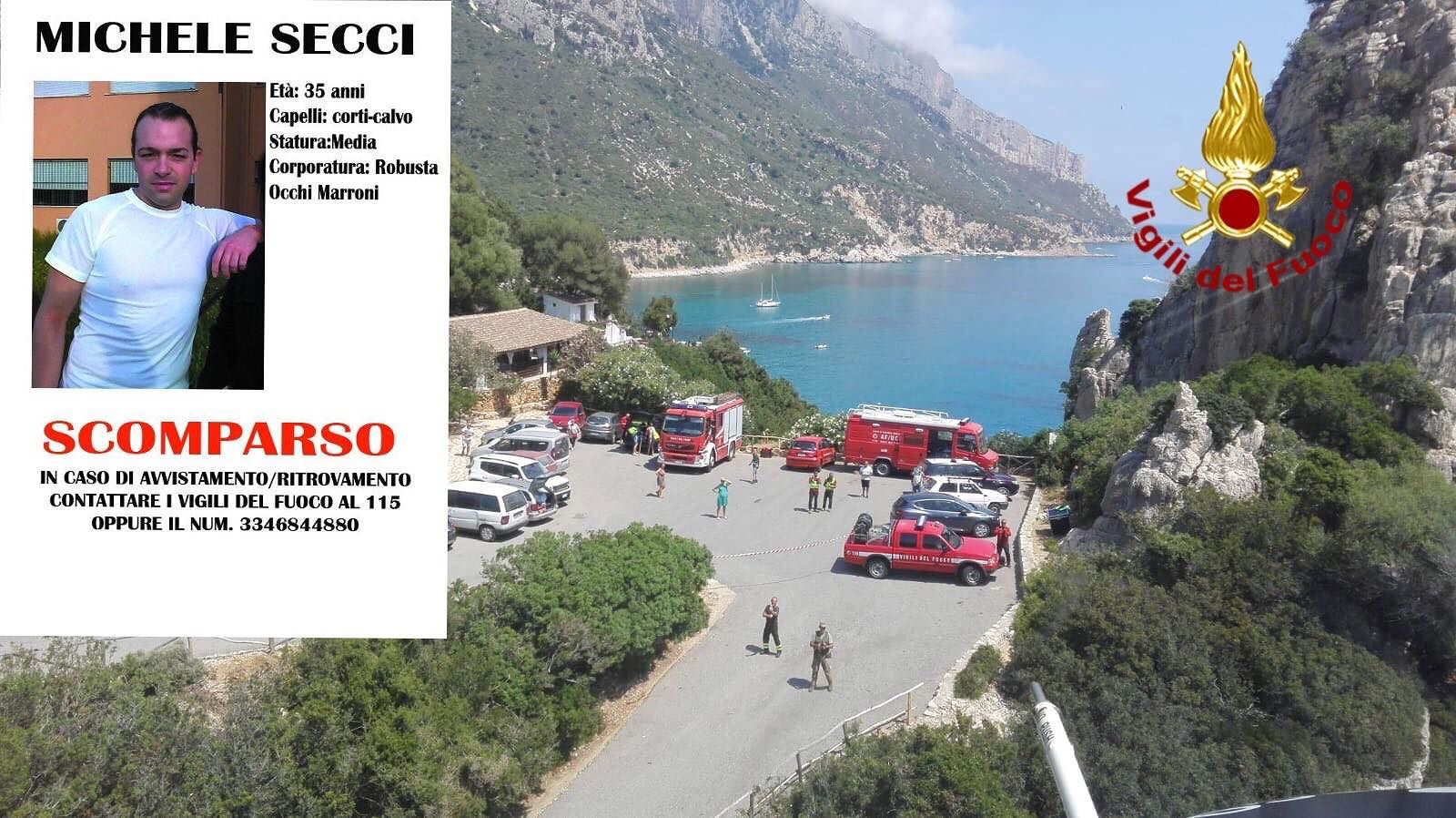 Baunei, nessuna traccia di Michele Secci: ricerche in corso tra Pedra Longa e Capo Montesanto