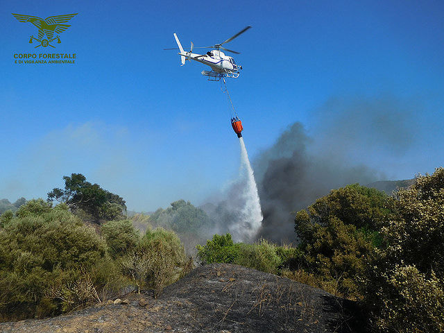 Ancora incendi in Sardegna, domati due roghi a Carbonia