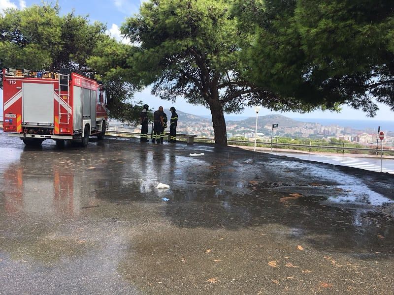 Cagliari, colpiti da un fulmine in viale Europa: gravi due persone