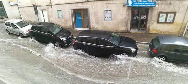 Maltempo in Sardegna, fiume d’acqua a Ozieri