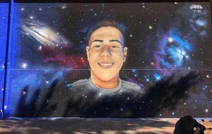 Cagliari, a San Michele maxi murale per ricordare William Corona: “Il tuo sorriso sarà eterno”