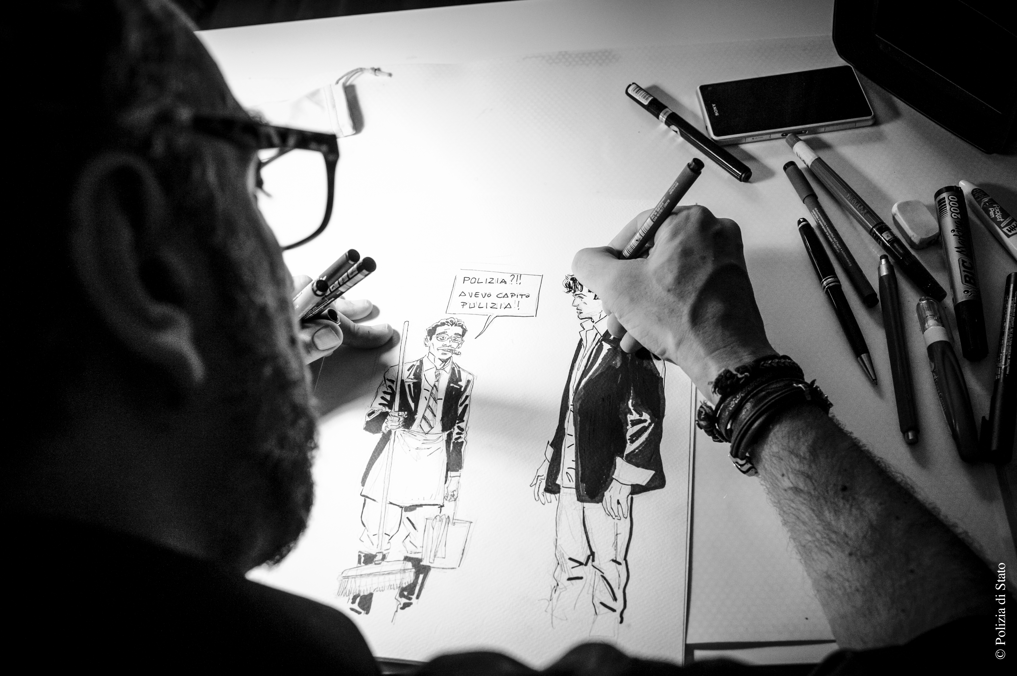 Cagliari, la Polizia di Stato svela il progetto del calendario istituzionale 2019