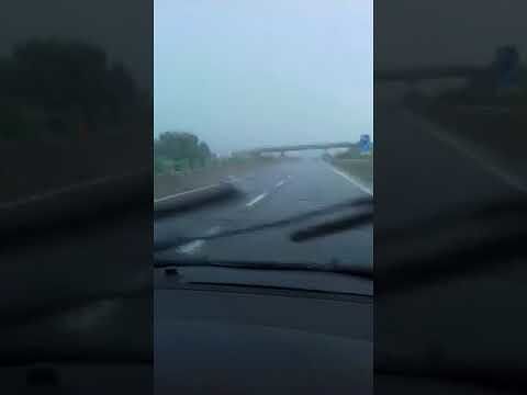 Cagliari e Area Vasta, il temporale continua: un fiume d’acqua sulla statale 131 (VIDEO)