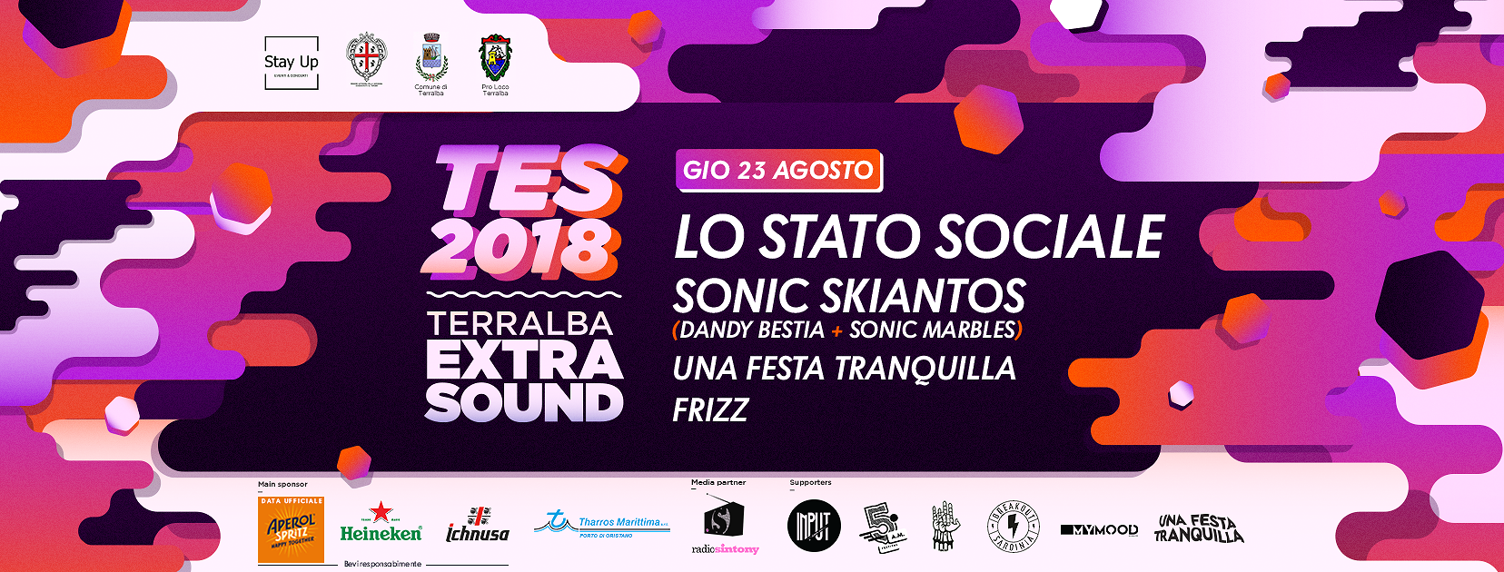 Lo Stato Sociale, giovedì grande concerto al Terralba Extra Sound: media partner Radio Sintony