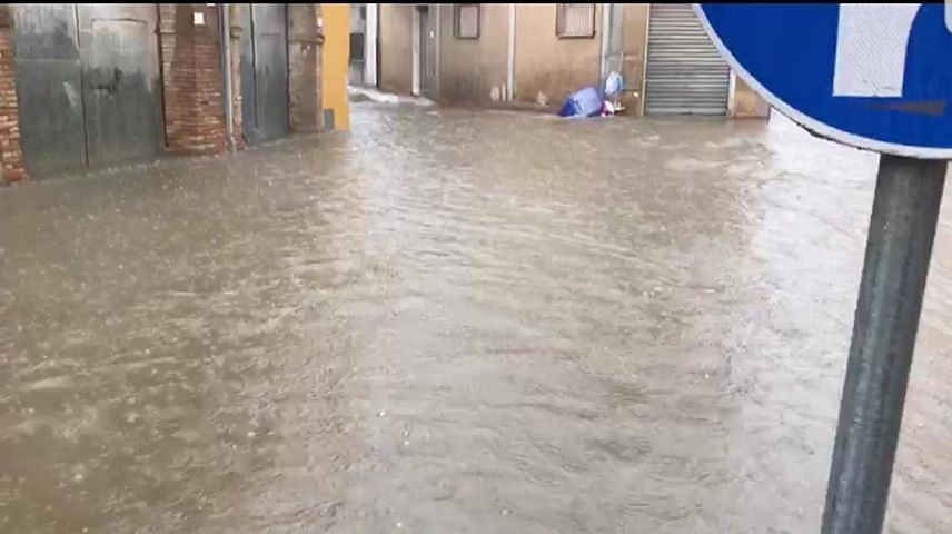 Serramanna in ginocchio, completamente sott’acqua: inizia la conta dei danni del nubifragio