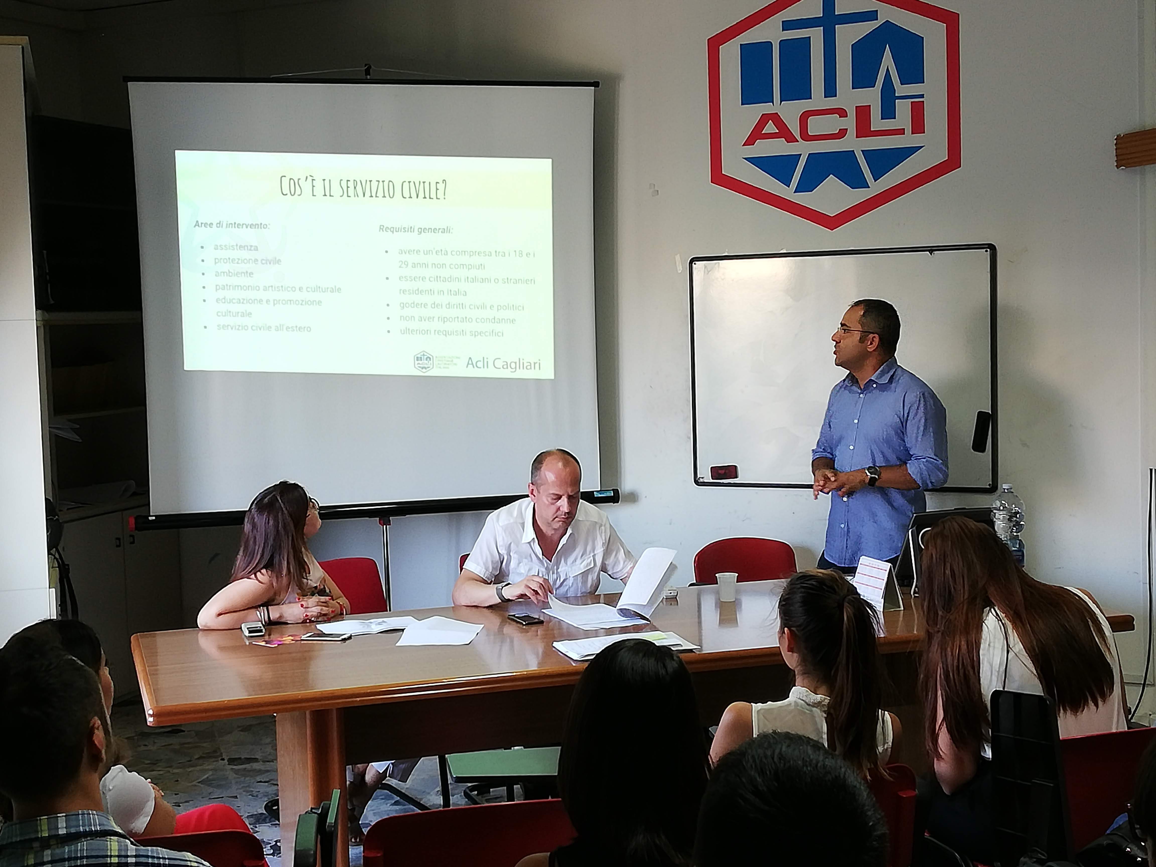 Servizio Civile: le Acli cercano 33 volontari a Cagliari e Provincia
