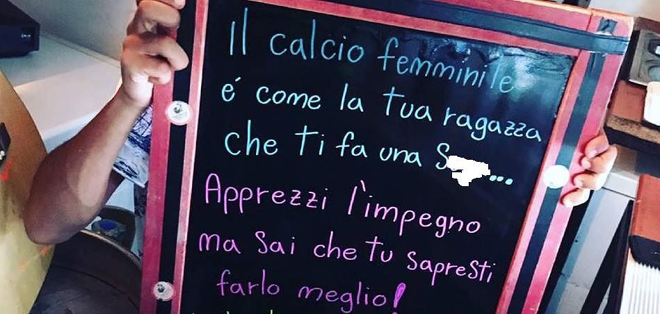 Cagliari, slogan sessista per promuovere il locale: esplode la polemica sul web