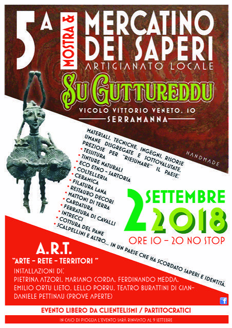 A Serramanna torna “Su Guttureddu”, il mercatino dei saperi che si perdono