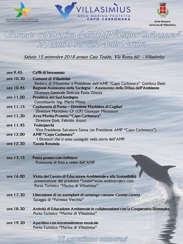 L’Area Marina Protetta ‘Capo Carbonara’ compie 20 anni