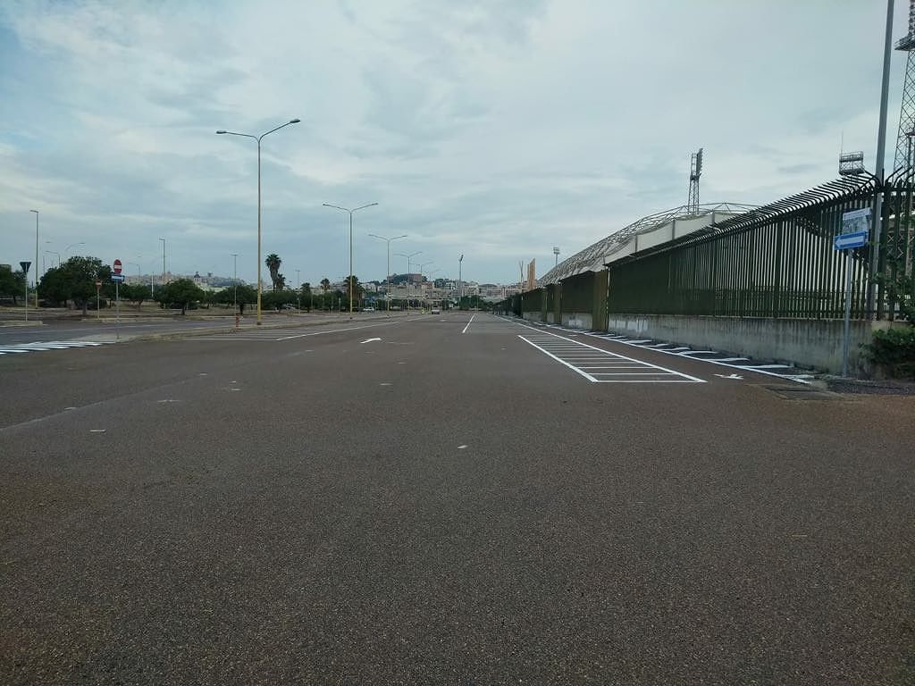 Nuovi parcheggi per Cagliari-Milan alla Sardegna Arena: ecco gli stalli dove prima era vietato