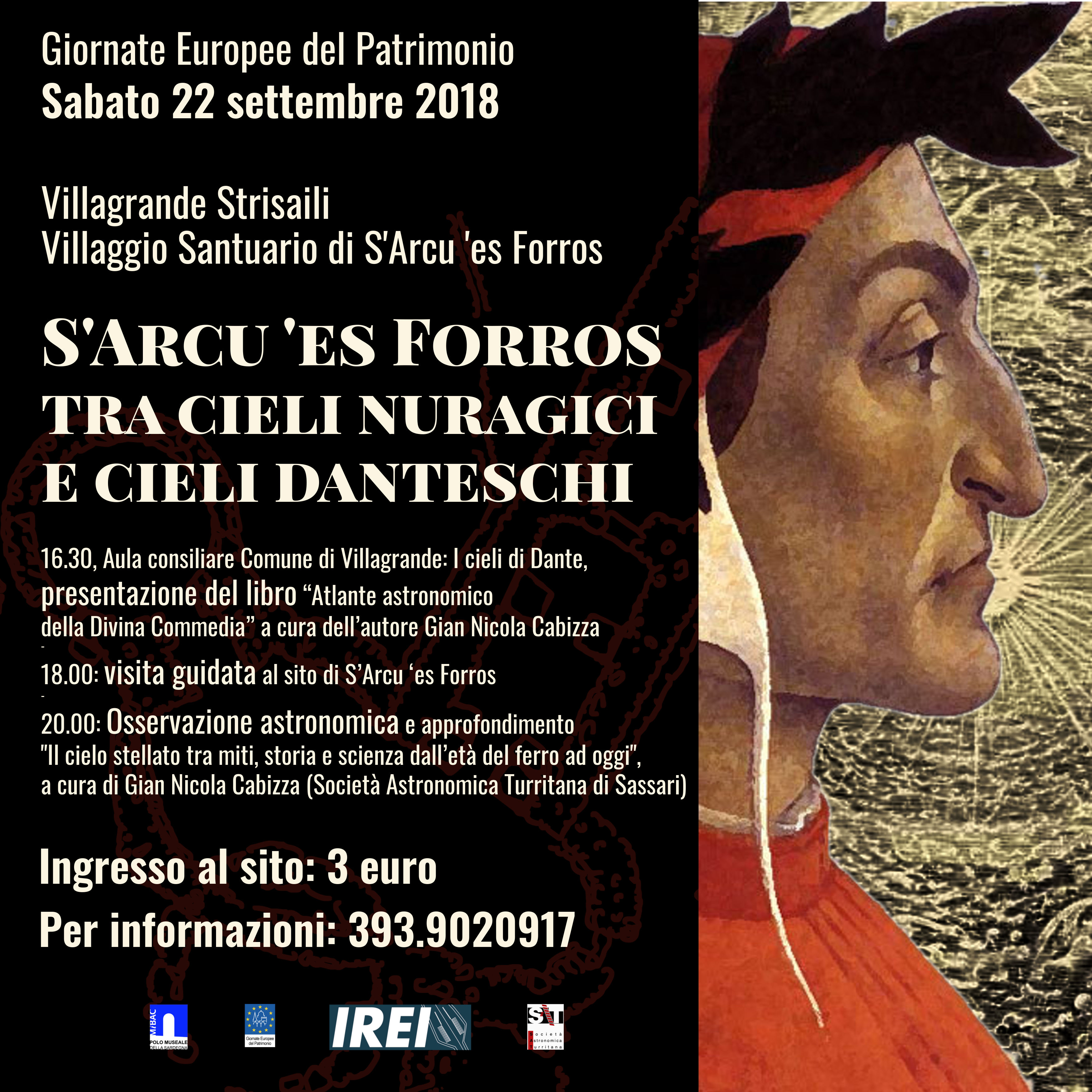 “S’Arcu ‘es Forros, tra cieli nuragici e cieli danteschi”, appuntamento a Villagrande