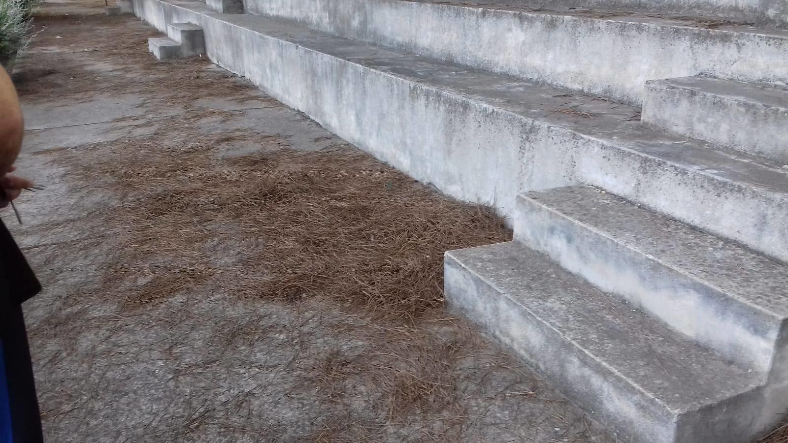 Nel centro sportivo Bia Nuraminis di Serramanna regnano incuria e degrado