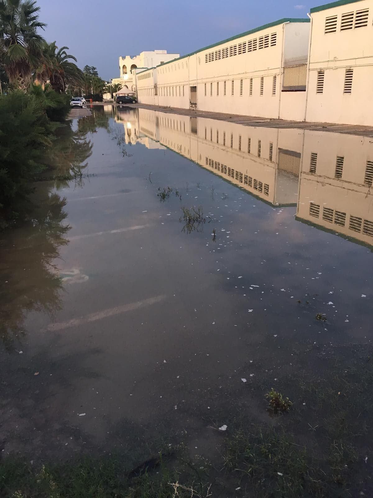Cagliari, dopo le piogge la “piscina” al D’Aquila