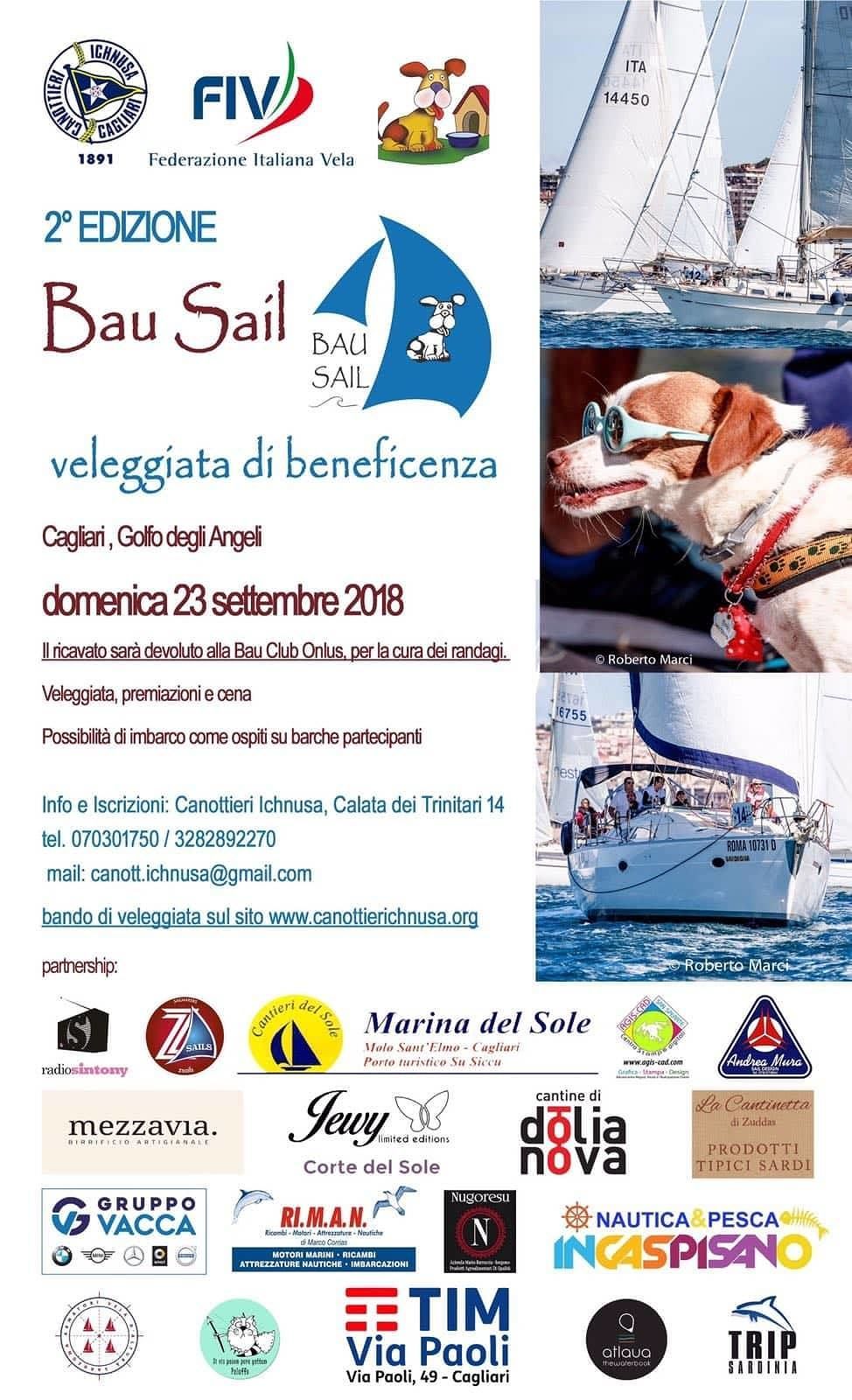 Bau Sail, la veleggiata dei quattrozampe per realizzare un nuovo parco rifugio ai cani randagi