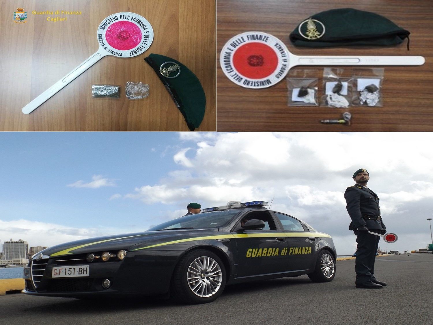 Cagliari, nuovo sequestro di droga da parte della Guardia di Finanza: una denuncia