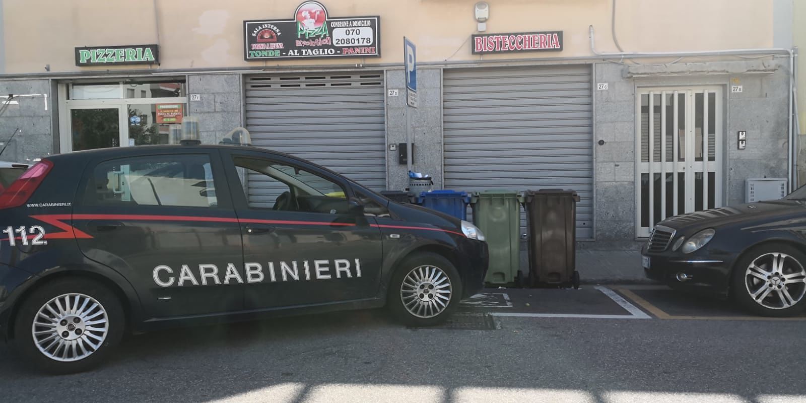 Cagliari, pugni e calci contro i carabinieri: nigeriano in manette