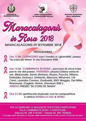 Una camminata in rosa a Maracalagonis contro il tumore al seno