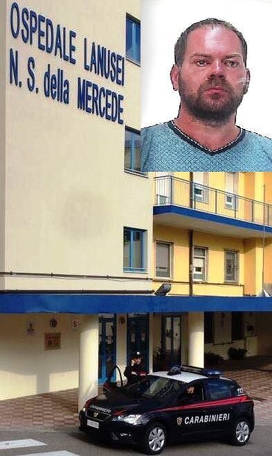 Arrestato il turista russo che ha seminato il panico per tre giorni all’ospedale di Lanusei