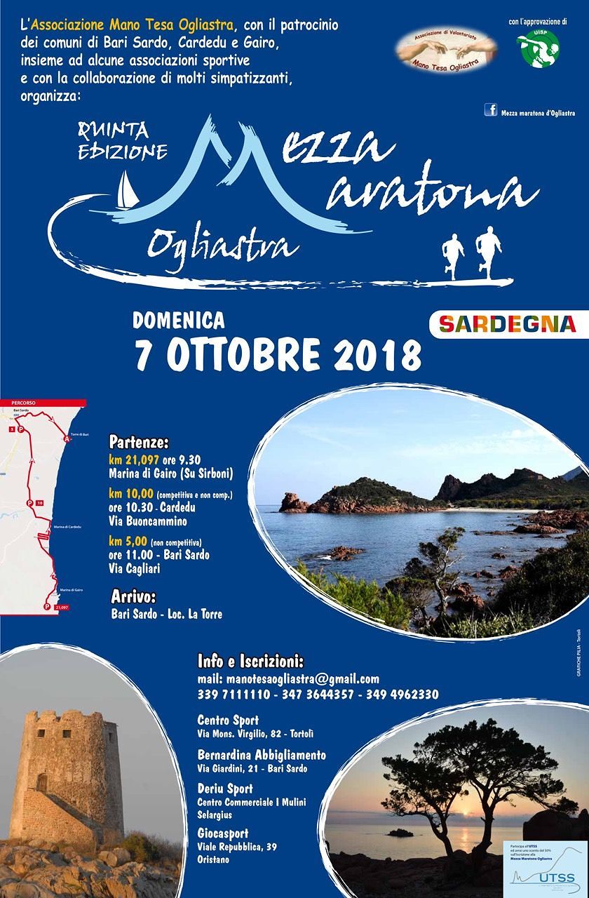 Tutto pronto per la quinta edizione della Mezza maratona d’Ogliastra