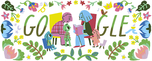 Google celebra la Festa dei nonni con un doodle speciale
