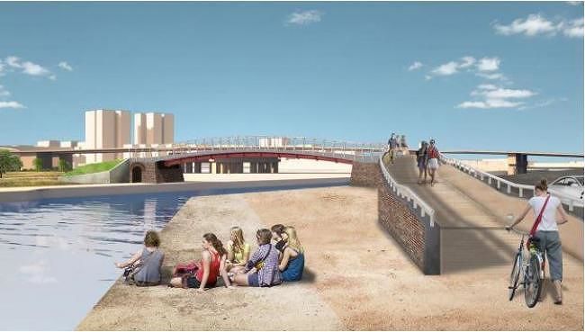 Cagliari, maxi ponte per ciclisti e pedoni dal porto a Sant’Elia: ok ai lavori