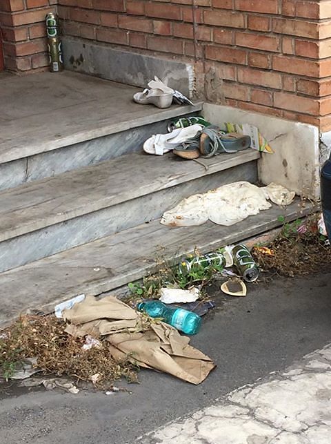 Porta a porta Cagliari, una discarica in via Filiberto