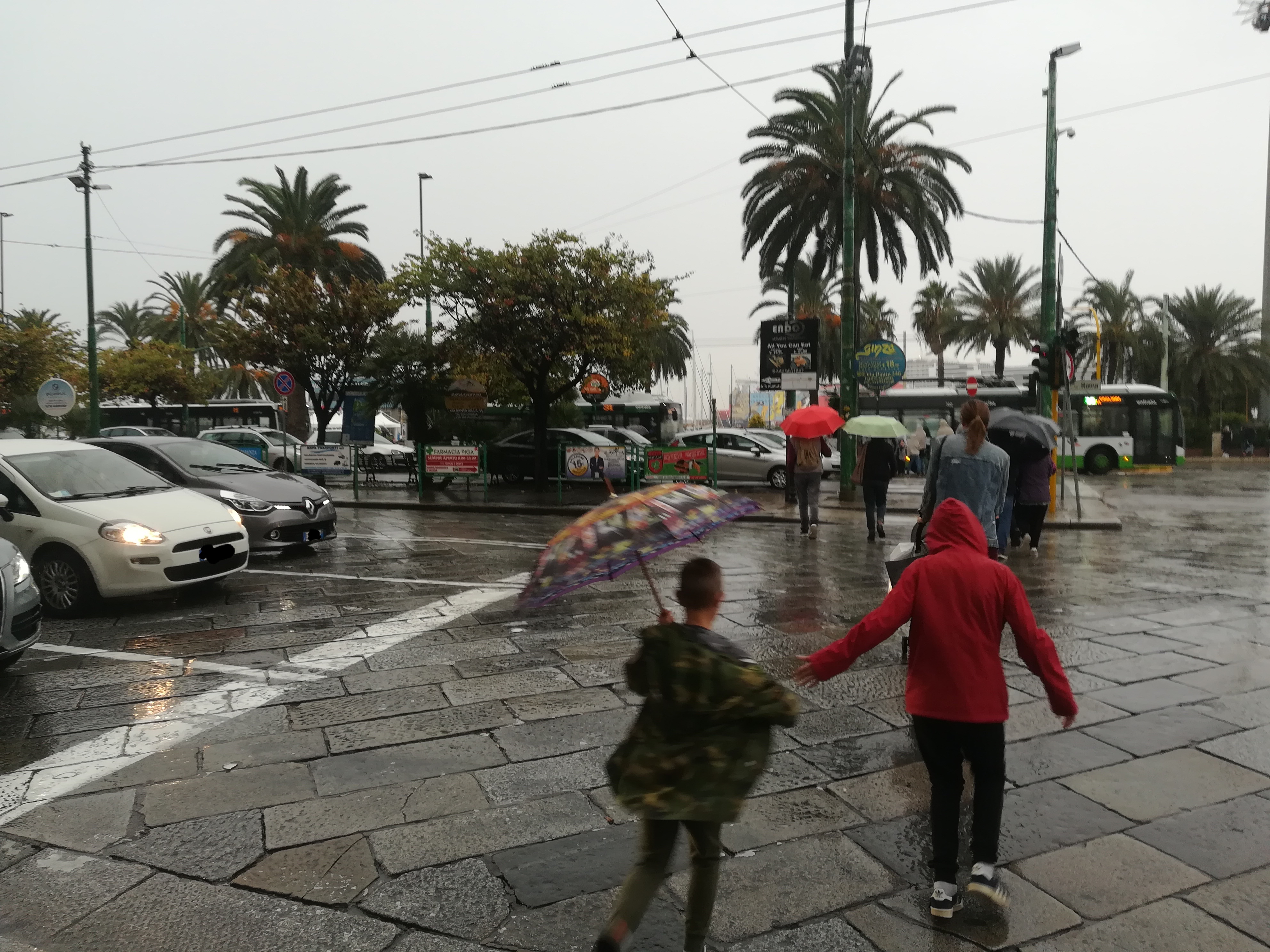 Temporali e grandinate su metà Sardegna, 32 ore di allerta meteo anche a Cagliari