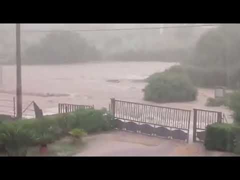 Castiadas finisce sott’acqua, ecco il video choc con la furia del maltempo