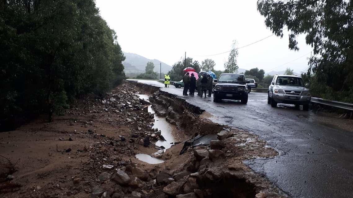 Terribile maltempo, a Muravera la strada per Feraxi “non c’è più”