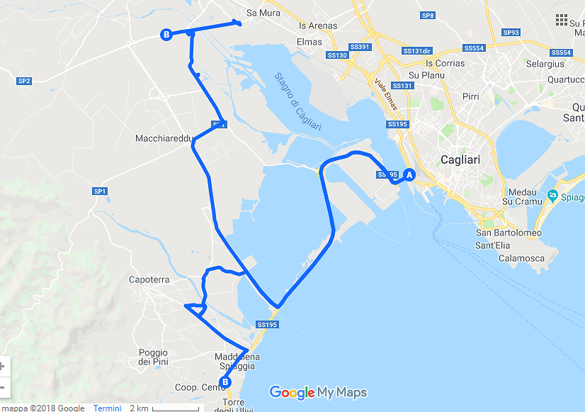 Sulcitana ko: questo il percorso provvisorio alternativo alla SS 195 tra Cagliari, Capoterra e Sarroch