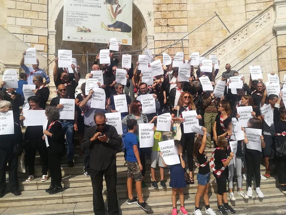 Cagliari, abitanti di Castello furiosi: “Zedda vergogna, ci hai tradito”