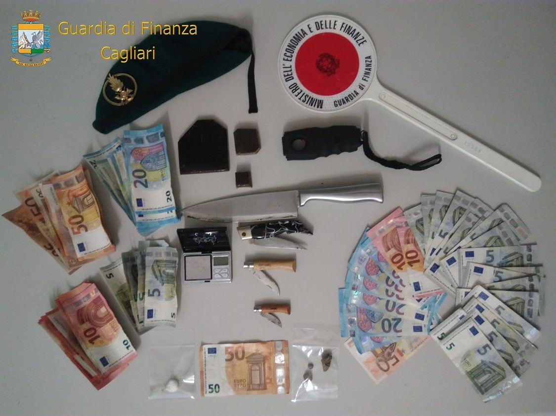 S’Oru e Mari, trappola dei finanzieri allo spacciatore cagliaritano: arrestato un 46enne