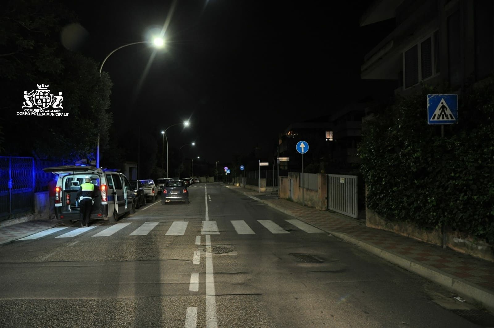 Pirri, donna investita sulle strisce nella notte: momenti di paura in via Tamburino Sardo