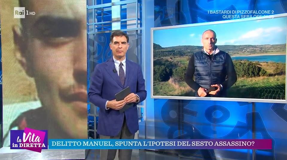 L’atroce delitto di Manuel Careddu raccontato a “La vita in diretta”